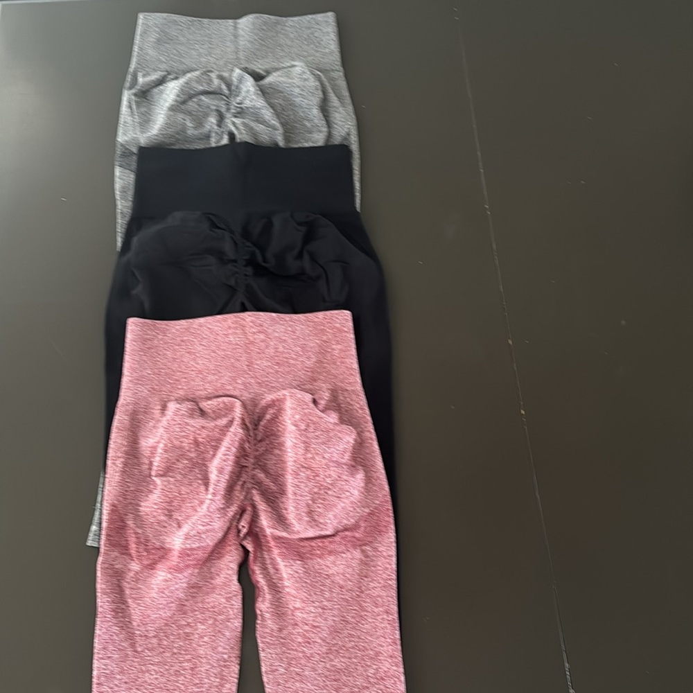 NWOT Amazon Workout Leggings - 3 Pack